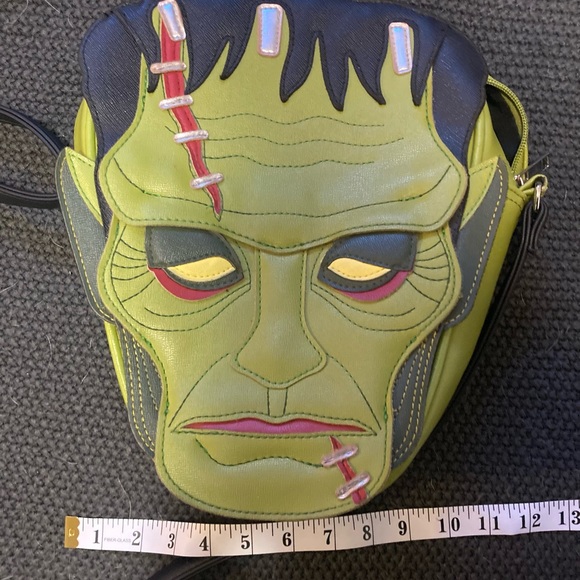 Frankenstein Crossbody purse by Love, pain & stitches. Used but good condition - Picture 2 of 7